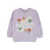 Civil Girls Kız Çocuk Sweatshirt 2-5 Yaş Nazik Lavanta