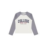 Civil Girls Kız-çocuk Sweatshirt College Baskılı Sweatshirt