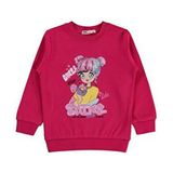Civil Girls Kız Çocuk Sweatshirt Fuşya Renkli Anime Baskılı 2-5 Yaş Uzun Kollu Regular Fit - 3 - 4 Yaş