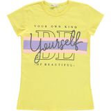 Civil Girls Kız Çocuk Tişört 10-13 Yaş Sarı - 10 - 11 Yaş