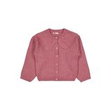 Civil Girls Kız Çocuk Yakalı Hırka Pembe, 6-7 Yaş, 39U53357225W2, Koyu Pembe, Kız Çocuklar