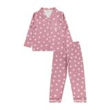 Civil Girls Kız Çocuk Yıldızlı Pembe Pijama Takımı 10-11 Yaş, 10-11 Yaş, 22330J28325W3, Gül Kurusu, kız-çocuk