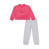 Civil Girls Laciel Baskılı 6-9 Yaş Eşofman Takımı - Pembe, 6-7 Yaş, 25973217925W1, Koyu Pembe, kız-çocuk