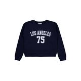 Civil Girls Los Angeles Baskılı Sweatshirt, 10-11 Yaş, 19K34154225W1-KLC-10, Koyu Lacivert, kız-çocuk