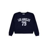 Civil Girls Los Angeles Baskılı Sweatshirt, 13-14 Yaş, 19K34154225W1-KLC-13, Koyu Lacivert, kız-çocuk