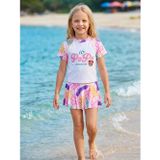 Civil Girls Lovely Bear Baskılı 2-12 Yaş Mayo Set - Pembe