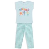 Civil Girls Mermaid Baskılı 10-13 Yaş Pijama Takımı - Yeşil 10-11 Yaş
