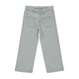 Civil Girls Önü Cepli Kot Pantolon, 9-10 Yaş, 20D68190225S1-BMI-9, Buz Mavi, Kız Çocuklar
