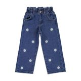 Civil Girls Papatya Nakışlı 2-5 Yaş Pantolon -, 4-5 Yaş, 20D68051126S1, Mavi, Kız Çocuklar