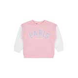 Civil Girls Paris Baskılı Kız Çocuk Sweatshirt, 4-5 Yaş, 19973214525W1, Pembe, kız-çocuk