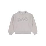 Civil Girls Star Baskılı 6-9 Yaş Sweatshirt -, 7-8 Yaş, 19973229125W1, Gri, kız-çocuk
