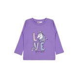 Civil Girls Sweatshirt Km, 19K82213025W1, Mor, 3-4 Yaş