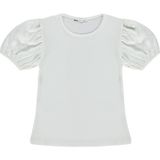 Civil Girls Taşlı 6-9 Yaş Tişört - Kırık Beyaz - 8 - 9 Yaş