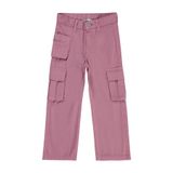 Civil Girls Üç Cepli Kargo Pantolon Pembe 13-14 Yaş, 10-11 Yaş, 20D68790324S1, Gül Kurusu, Kız çocuk