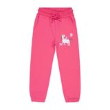 Civil Girls Unicorn Baskılı 2-5 Yaş Eşofman Altı - Pembe 3-4 Yaş, 2-3 Yaş, 42L70217525W1, Koyu Pembe, Kız Çocuklar