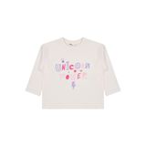 Civil Girls Unicorn Baskılı 2-5 Yaş Sweatshirt, 2-3 Yaş, 19330J47525W1, Ekru, kız-çocuk