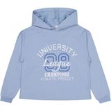 Civil Girls Unıversity Baskılı Mavi Sweatshirt Kız Çocuk 10-13 Yaş Uzun Kol Regular Fit - 10 - 11 Yaş