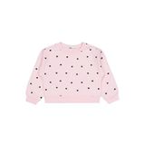 Civil Girls Yıldız Baskılı 2-5 Yaş Sweatshirt -, 5-6 Yaş, 19A49308125W1, Pudra, kız-çocuk