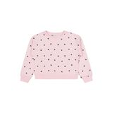 Civil Girls Yıldız Baskılı Kız Çocuk Sweatshirt, 8-9 Yaş, 19A49308225W1, Pudra, kız-çocuk