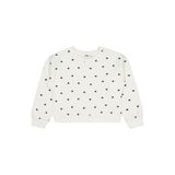 Civil Girls Yıldız Baskılı Sweatshirt, 6-7 Yaş, 19A49308225W1-EKR-6, Ekru, kız-çocuk
