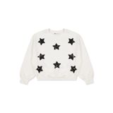 Civil Girls Yıldızlar Nakışlı 10-13 Yaş Sweatshirt -, 12-13 Yaş, 19330J52125W1, Ekru, kız-çocuk