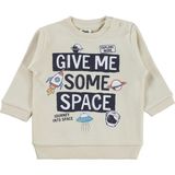 Civil Give Me Yazı Baskılı 6-18 Ay Fil Dişi Bebek Sweatshirt