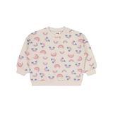 Civil Gökkuşağı Empirme 6-18 Ay Bej Bebek Sweatshirt