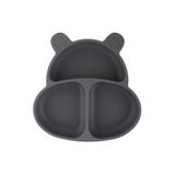 Civil Huppo Vakum Tabanlı Silikon Mama Tabağı Moon Gray, 60D993088SS1-GRI-S