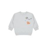 Civil Karyoka Dikişli Erkek Çocuk Sweatshirt, 4-5 Yaş, 19407417825W1-AGR-4, Açık Gri, erkek-çocuk
