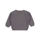 Civil Keep Smiling Etiketli Basic 6-18 Ay Gri Bebek Sweatshirt