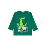 Civil Lets Go Timsah Baskılı Erkek Çocuk Sweatshirt Yeşil, 2-3 Yaş, 19K82250425W1, Benetton, erkek-çocuk