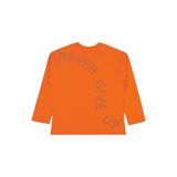 Civil Never Give Up Baskılı Erkek Çocuk Sweatshirt, 10-11 Yaş, 19330J37125W2-ORJ-10, Oranj, erkek-çocuk
