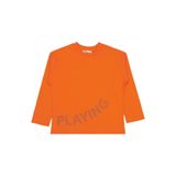 Civil Never Give Up Baskılı Erkek Çocuk Sweatshirt, 11-12 Yaş, 19330J37125W2, Oranj, erkek-çocuk