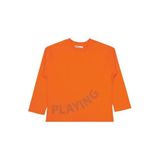 Civil Never Give Up Baskılı Erkek Çocuk Sweatshirt, 12-13 Yaş, 19330J37125W2, Oranj, erkek-çocuk