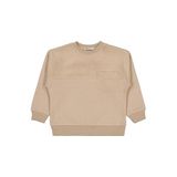 Civil Peluş Garnili Erkek Çocuk Sweatshirt Kahverengi, 7-8 Yaş, 19785V23925W1, Açık-Kahverengi, erkek-çocuk