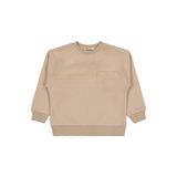 Civil Peluş Garnili Erkek Çocuk Sweatshirt Kahverengi, 8-9 Yaş, 19785V23925W1, Açık-Kahverengi, erkek-çocuk