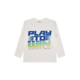 Civil Play To Win Baskılı Erkek Çocuk Sweatshirt, 8-9 Yaş, 19K82251625W1, Ekru, erkek-çocuk