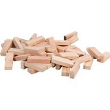 Civil Toys Kutulu Ahşap Denge Oyunu 54 Parça - Kahverengi