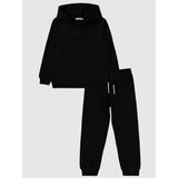 Civil Unisex Çocuk Eşofman Takımı 6-9 Yaş Siyah