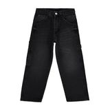 Civil Yan Cepli Baggy Kalıp 6-9 Yaş Pantolon Kot - 6-7 Yaş, 9-10 Yaş, Y2041882226S1, Siyah, Erkek Çocuk