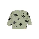Civil Yıldız Empirme Baskılı Erkek Çocuk Sweatshirt, 3-4 Yaş, 19785301825W1, Haki, erkek-çocuk