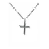 Çivili Haç Figürlü Antik Kolye – 60 Cm Zincirli, Gotik & Unisex Metal Takı