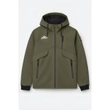 CIVILTIPOLO Erkek Çocuk İçi Kürklü Sabit Kapüşonlu Kolları Lastikli Spor Mont