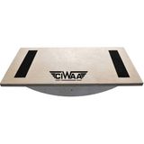 Ciwaa CWA-915 Denge Tahtası Ahşap 59 x 35 x 12 cm Çocuklar İçin Eğlenceli Denge Gelişimi - 59x35x12 cm