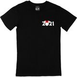 Cix 2021 Tasarımlı Cep Logo Tasarımlı XL Siyah Erkek T-shirt