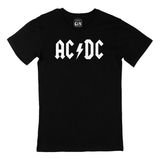 Cix AC DC Logolu Siyah Erkek Tişört