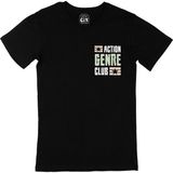 Cix Action Genre Club Cep Logo Tasarımlı 4XL Siyah Erkek T-shirt