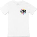 Cix All You Need Love Cep Logo Tasarımlı Beyaz Erkek T-shirt