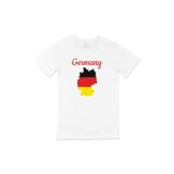 Cix Almanya Haritalı ve Bayraklı T-shirt
