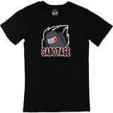 Cix Among Us Sabotage Siyah T-shirt